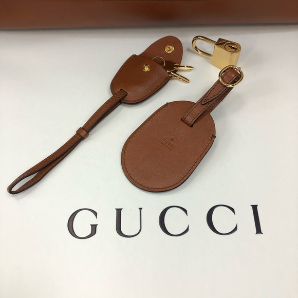 Gucci XL Travel Boston Bag w keys,lock strap,tag- Gorgeous! NEW W TAGS - Picture 3 of 15